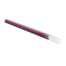 3 Pieces Nail Art Liner Brush UV Gel Painting Nail Design Pen Set Durable Wood Handle