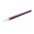 3 Pieces Nail Art Liner Brush UV Gel Painting Nail Design Pen Set Durable Wood Handle