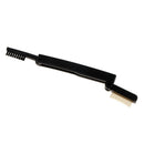Folding Eye Lash Brow Comb Steel Teeth, Dual Sided Eyelash Mascara Brush Applicator, Eyebrow Grooming Tool for Makeup