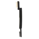 Folding Eye Lash Brow Comb Steel Teeth, Dual Sided Eyelash Mascara Brush Applicator, Eyebrow Grooming Tool for Makeup