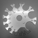Wheel Wire SWG MM Measuring Measure Gauge Millimetres Jewelry Tool