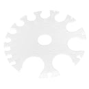 Wheel Wire SWG MM Measuring Measure Gauge Millimetres Jewelry Tool