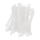 Wholesale 50pcs Elastic Cold Perm Salon Hair Roller Hair Styling Sticks Rubber Band