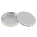 10PCS Aluminum Empty Tin Jars Screw Lids Can Pots Cream Lip Balm Containers 30ml/30g