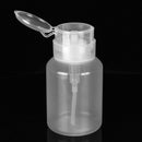 200ml Makeup&Nail Art Tips Cleaning Empty Dispenser Manicure Acrylic Remover Pump Container Bottle