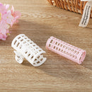 4 Pieces Hair Bangs Roller Hair Curling Curler Clip DIY Home Salon W/ Clamp