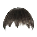 Clip On Bangs Human Hair Neat Fringe Extensions Front Clip-in Hairpiece