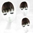 Clip On Bangs Human Hair Neat Fringe Extensions Front Clip-in Hairpiece