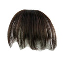 Clip On Bangs Human Hair Neat Fringe Extensions Front Clip-in Hairpiece