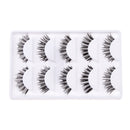 10pcs Makeup Thick False Eyelash Natural Sparse Asymmetry Eyelash Extension