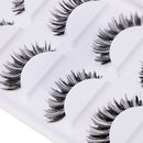 10pcs Makeup Thick False Eyelash Natural Sparse Asymmetry Eyelash Extension