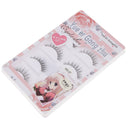 5 Pairs Beauty Natural Makeup Handmade Messy Cross Style False Eyelashes Set