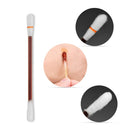 10 Pieces Double Ended Iodophor Cotton Swabs Applicators Plastic Sticks Set