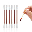 10 Pieces Double Ended Iodophor Cotton Swabs Applicators Plastic Sticks Set