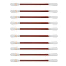 10 Pieces Double Ended Iodophor Cotton Swabs Applicators Plastic Sticks Set