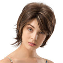Natural Curly Pixie Cut Layered Wig For Women Human Hair With Side Fringe