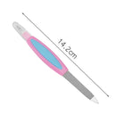 Callus Remover Foot Cuticle Pusher Hand Nail File Tools Stainless Steel