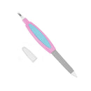Callus Remover Foot Cuticle Pusher Hand Nail File Tools Stainless Steel