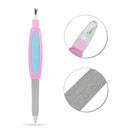 Callus Remover Foot Cuticle Pusher Hand Nail File Tools Stainless Steel