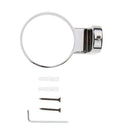 Stainless Steel Hair Dryer Holder, Blow Hair Dryer Shelf, Round Blow Dryer Holder Rack for Bathroom Bedroom Washroom Barbershop