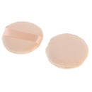2pcs Soft Facial Applicator Cosmetic Beauty Flocking Powder Puff Makeup Tool