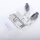 Plastic 5ml Empty Lip Gloss Balm Shaking Bottles Tube Container with Brush Cosmetic Makeup Container Pack of 2