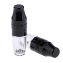 Plastic 5ml Empty Lip Gloss Balm Shaking Bottles Tube Container with Brush Cosmetic Makeup Container Pack of 2