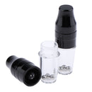 Plastic 5ml Empty Lip Gloss Balm Shaking Bottles Tube Container with Brush Cosmetic Makeup Container Pack of 2