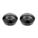 2pcs Black Cosmetic Empty Palette Box Eyeshadow Eyebrow Powder Blusher Lipstick Makeup Case Highlighters Container Mirror Inside
