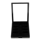 8 Grids Empty Eyeshadow Palette, Make Up Container Pallet with Mirror for Powder Container
