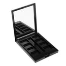 8 Grids Empty Eyeshadow Palette, Make Up Container Pallet with Mirror for Powder Container