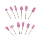 12Pcs Nail Drill Bits Kit Polishing Grinding Tool Manicure Pedicure Cuticle Clean Drill Bits Replacements