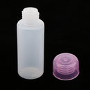 6x Transparent Empty Refillable Travel Silicone Cosmetic Body Hand Lotion Shampoo Squeeze Bottles