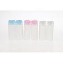 6x Transparent Empty Refillable Travel Silicone Cosmetic Body Hand Lotion Shampoo Squeeze Bottles