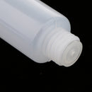 6x Transparent Empty Refillable Travel Silicone Cosmetic Body Hand Lotion Shampoo Squeeze Bottles
