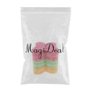 10pcs Facial Wash Makeup Remover Face Cleanser Sponge Puffs Exfoliator Scrub