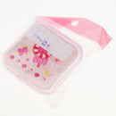 Small Pill Box Supplement Case for Pocket or Purse - 4 Compartments Travel Carry Case - Daily Vitamin Organizer Box Cute