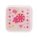 Small Pill Box Supplement Case for Pocket or Purse - 4 Compartments Travel Carry Case - Daily Vitamin Organizer Box Cute