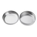 5 Pack 100ml Aluminum Empty Metal Tin Case for Handmade Lotion Bar Soap Hair Wax Skin Moisturizers Cosmetics Container