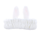 Lovely Bunny Ears Soft Stretch Makeup Hair Band Elastic Shower Spa Headbands Face Mask Towel Hair Wrap
