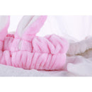 Lovely Bunny Ears Soft Stretch Makeup Hair Band Elastic Shower Spa Headbands Face Mask Towel Hair Wrap