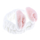 Lovely Bunny Ears Soft Stretch Makeup Hair Band Elastic Shower Spa Headbands Face Mask Towel Hair Wrap