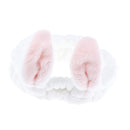 Lovely Bunny Ears Soft Stretch Makeup Hair Band Elastic Shower Spa Headbands Face Mask Towel Hair Wrap