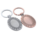 Vintage Photo Keychains Stainless Steel Key Rings Bag Charm Pendant DIY Necklace Gifts ( 2pcs?