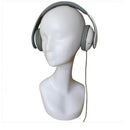 Female Head Model Glasses Headset Wig Display Stand Mannequin Manikin Model Free Standing with Shoulder