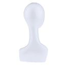 Female Head Model Glasses Headset Wig Display Stand Mannequin Manikin Model Free Standing with Shoulder