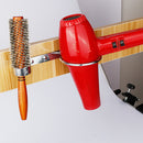 Blow Dryer & Tong Holder Rack Hair Straighteners Blower Storage Wall Mount Hanger Stand for Bathroom Salon Hairdressers Stainless Steel Chrome