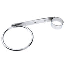 Blow Dryer & Tong Holder Rack Hair Straighteners Blower Storage Wall Mount Hanger Stand for Bathroom Salon Hairdressers Stainless Steel Chrome
