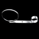 Blow Dryer & Tong Holder Rack Hair Straighteners Blower Storage Wall Mount Hanger Stand for Bathroom Salon Hairdressers Stainless Steel Chrome