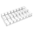 Eyeshadow Organizer, Premium Acrylic Cosmetic Makeup Organizer Beauty Care Holder for Compact Eyeshadow,Blusher,Highlighters,16 Spaces Storage